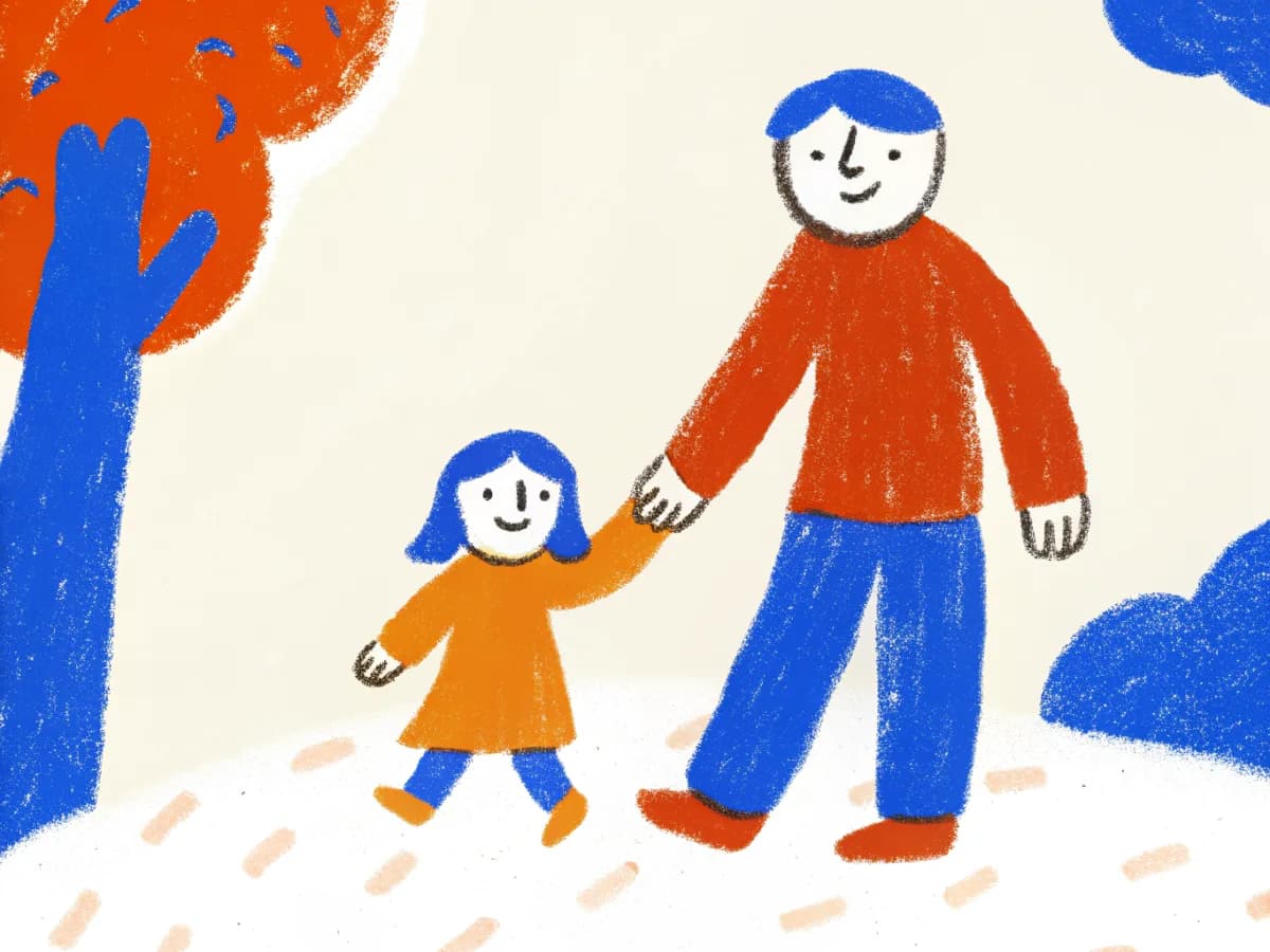 Illustration: What your daughter needs from her dad, by age