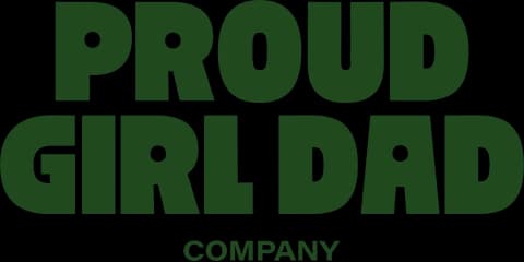 Proud Girl Dad Co. logo