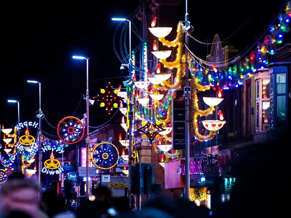 Diwali on the Golden Mile, Leicester
