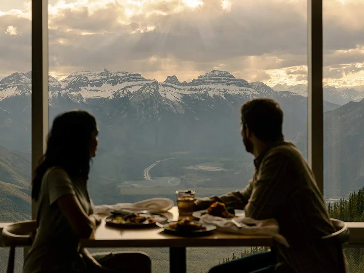 Banff Gondola on Sulphur Mountain